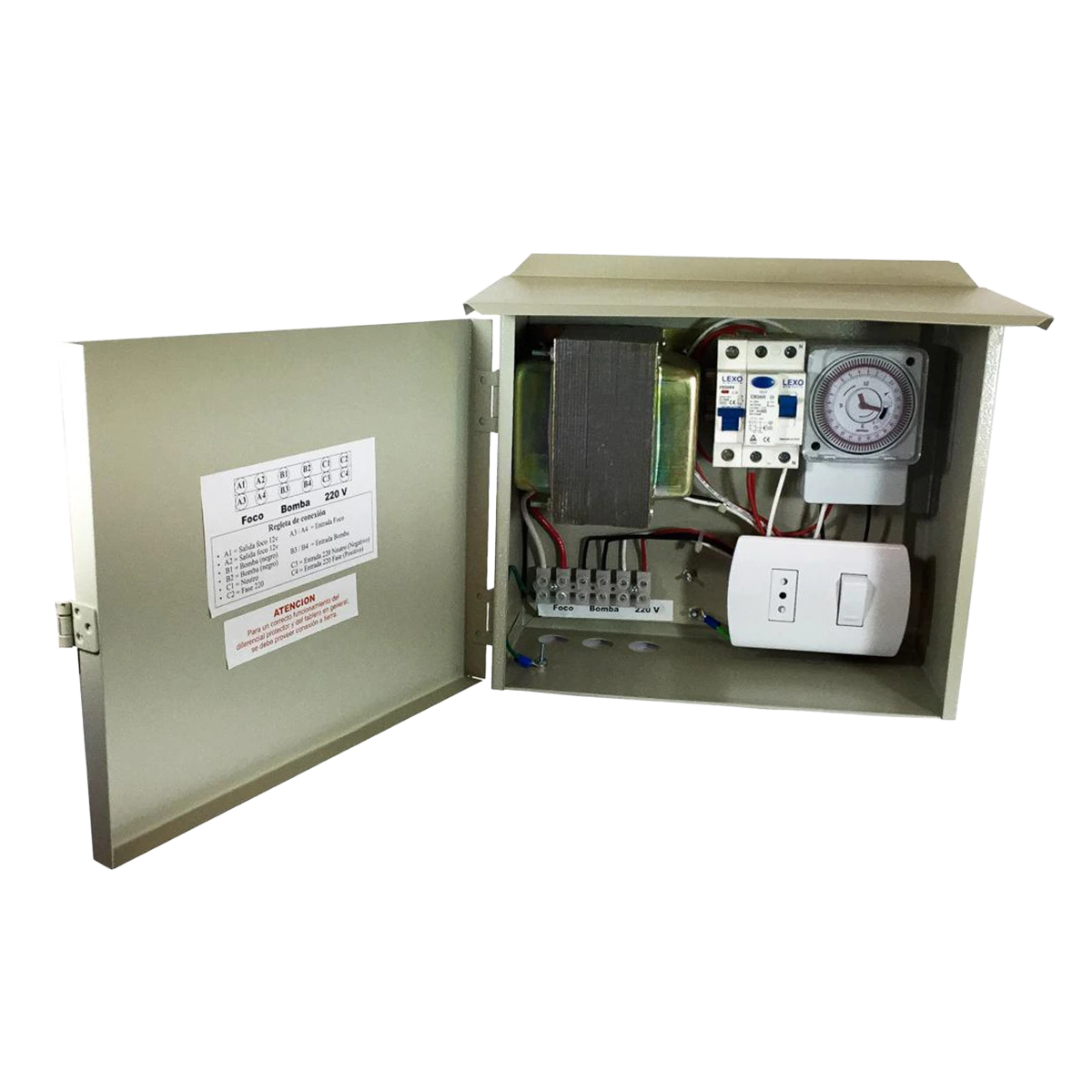 TABLERO CONTROL VULCANO 50W/12V