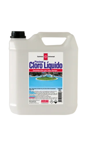 CLORO LIQUIDO PISCINA ( AL 5% ) 5LT