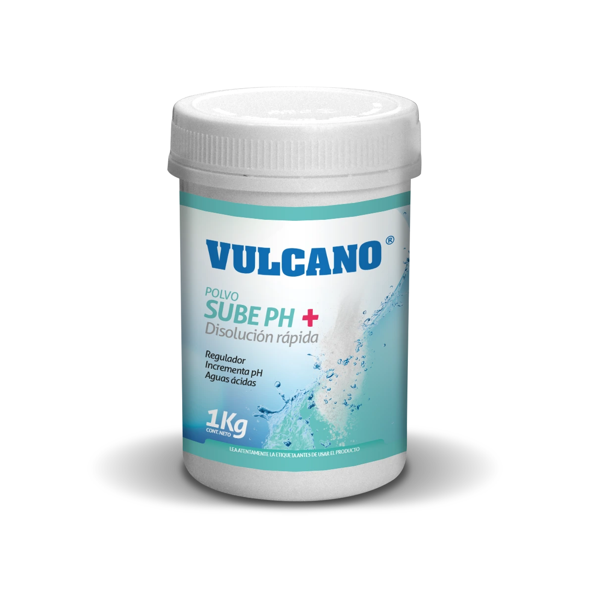 SUBE PH PARA PISCINA VULCANO - CARBONATO DE SODIO 1 KG