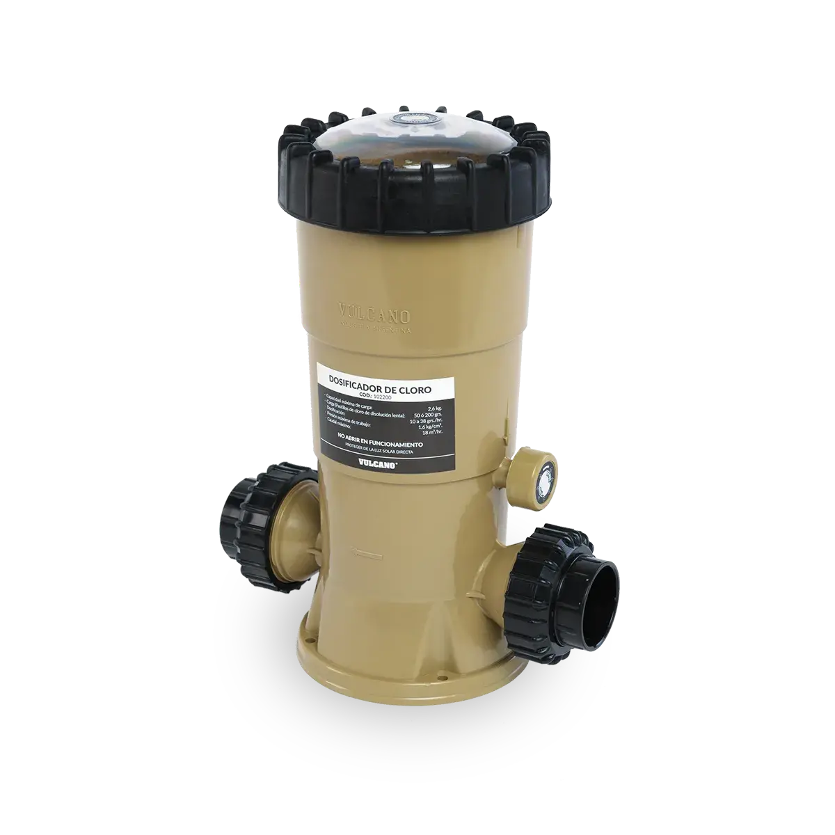 CLORADOR AUTOMATICO EN LINEA (DOSIFICADOR DE CLORO)