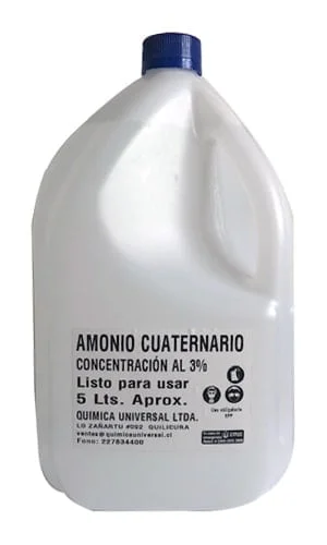 AMONIO CUATERNARIO 3% 5 LTS