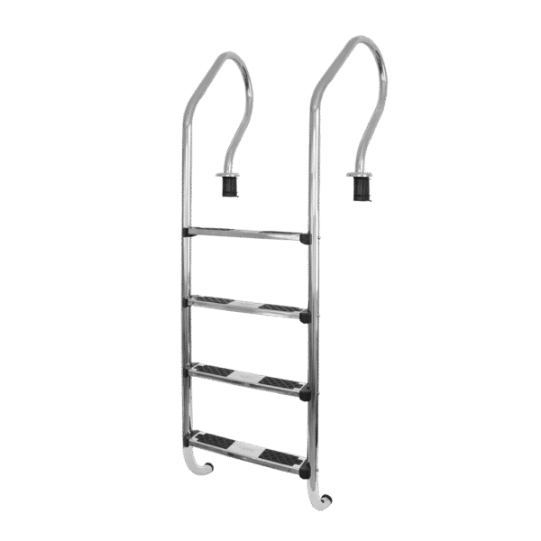 ESCALA PISCINA VULCANO L-4 CUATRO PELDAÑOS INOX.AISI