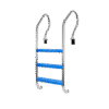 ESCALA PISCINA VULCANO L-3 TRES PELDAÑOS PLASTICOS
