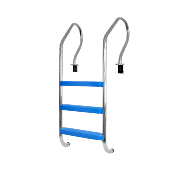 ESCALA PISCINA VULCANO L-3 TRES PELDAÑOS PLASTICOS