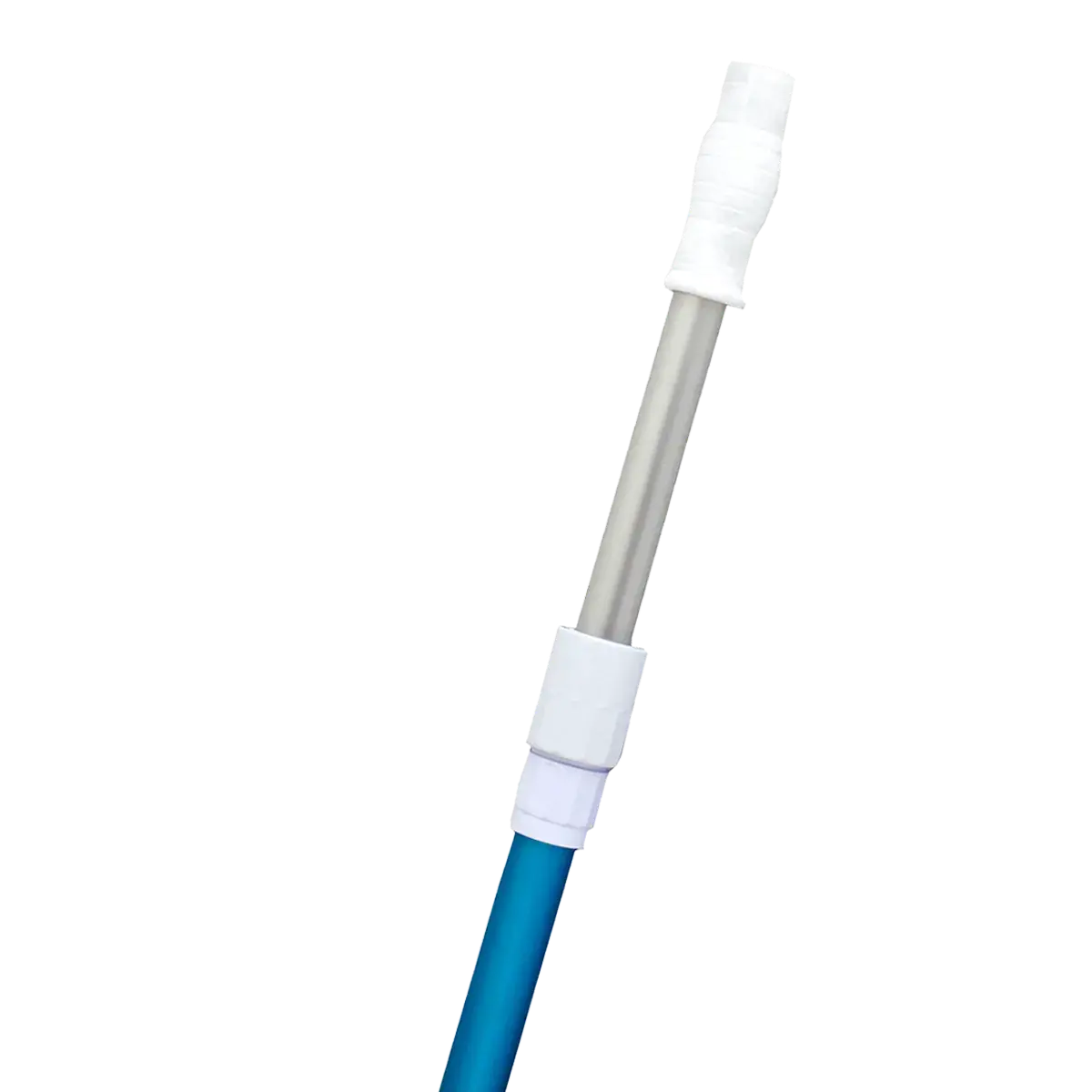 MANGO TELESCOPICO VULCANO 2.40 A 4.80 M (AZUL LISO O CORRUGADO)