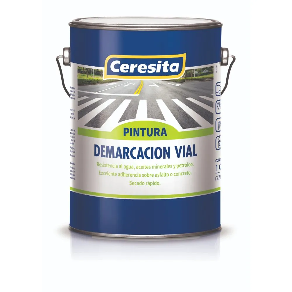 PINTURA TRAFICO PTR ACRILICA BLANCA CERESITA