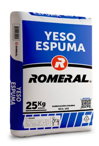 YESO ESPUMA ROMERAL 25KG