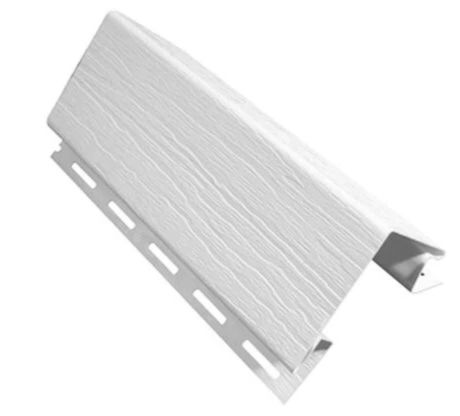 SIDING DVP ESQUINERO EXTERIOR GRANDE 80MM BLANCO 3MT