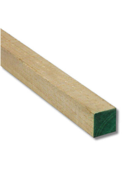 MADERA PINO BRUTO VERDE 2X2" 3.20MT