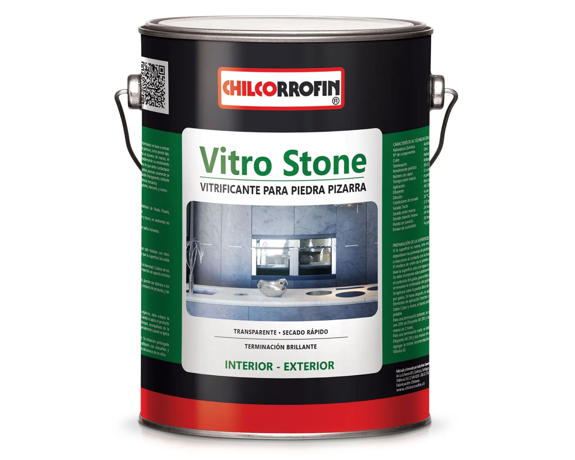 BARNIZ CHILCORROFIN VITRO STONE 1GL NATURAL
