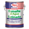 ESMALTE AL AGUA SATINADO SIPA BLANCO 1GL