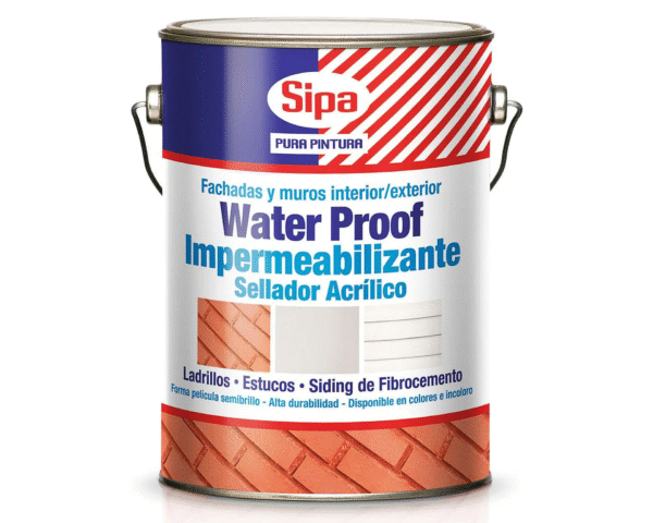 WATER PROOF ACRILICO SIPA INCOLORO 1GL