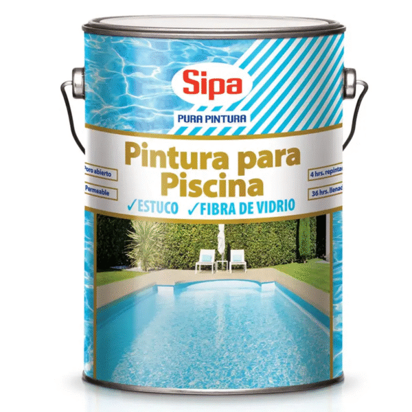 PINTURA PISCINA SIPA BLANCO SIPALAC 1GL.