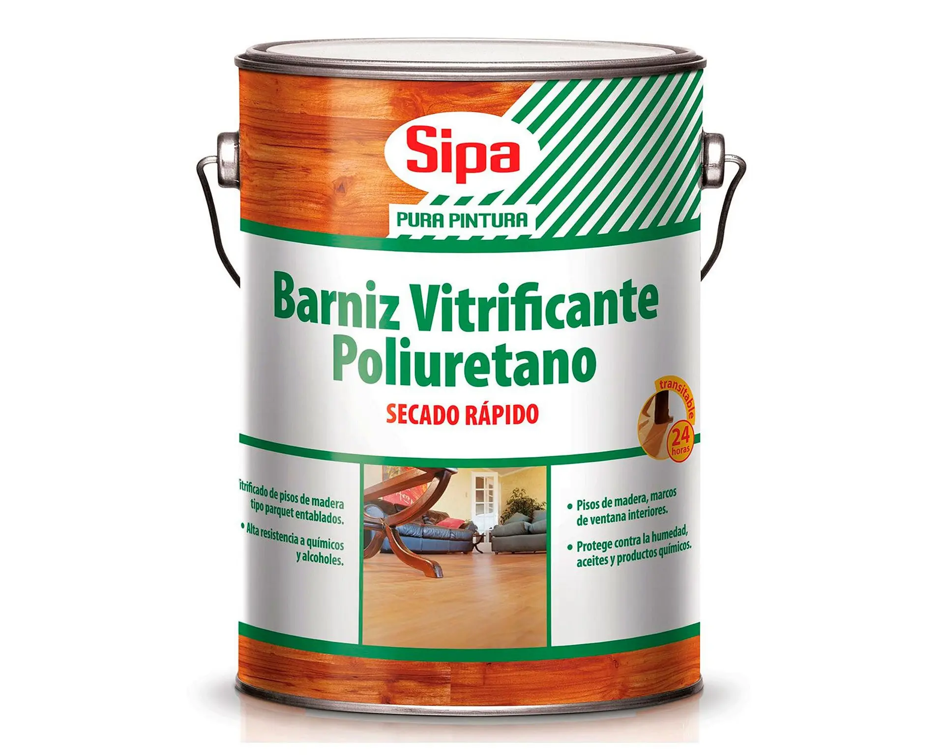 BARNIZ VITRIFICANTE SIPA SEMI BRILLANTE 1GL