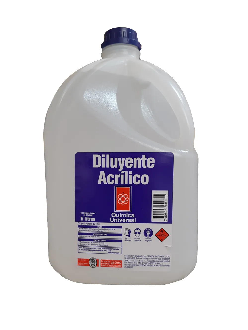 DILUYENTE ACRILICO 5LT