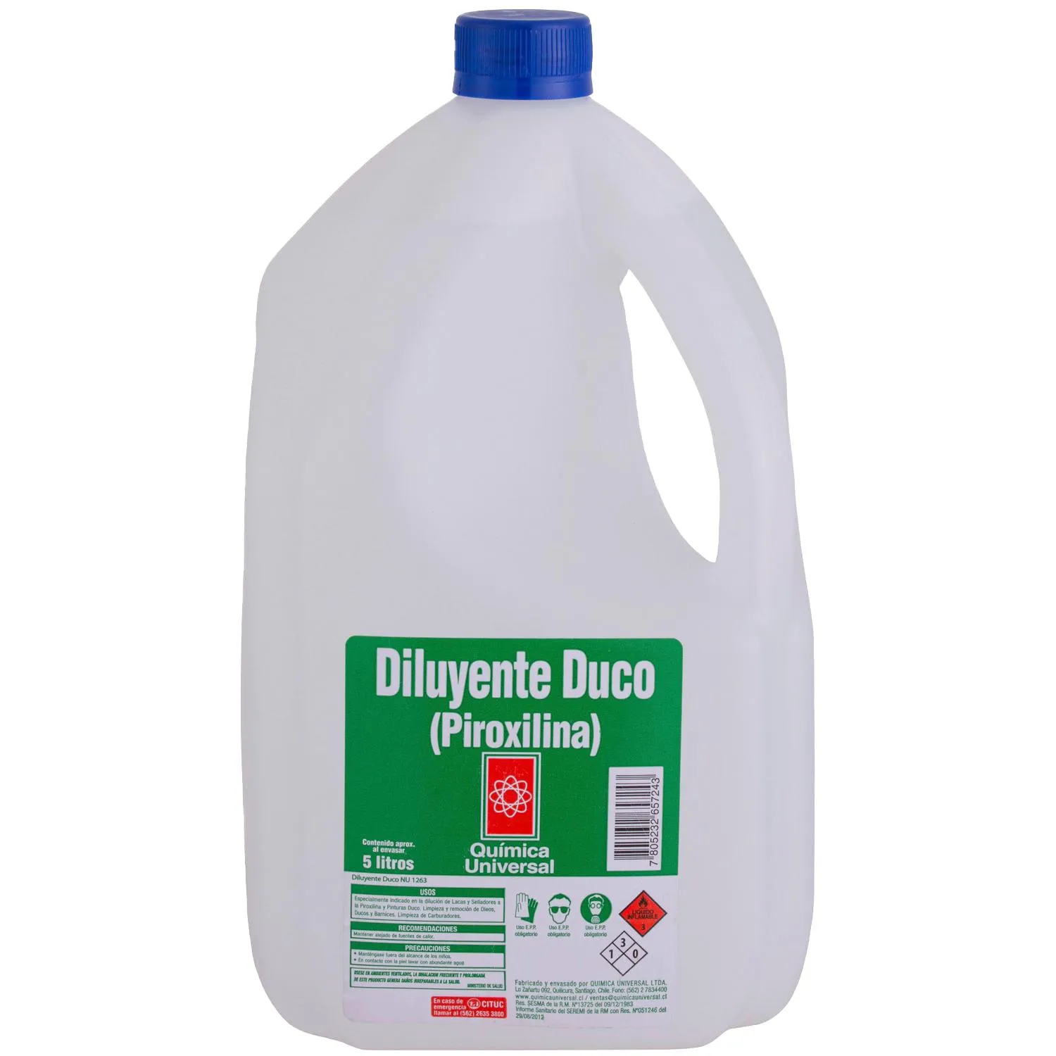 DILUYENTE DUCO PIROX 5LT
