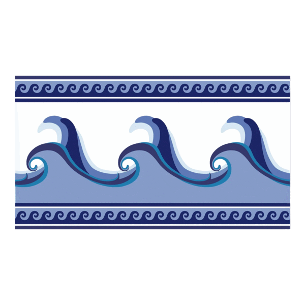 CERAMICA PISCINA OLAS 14.5 X 26 CTMS CENEFAS