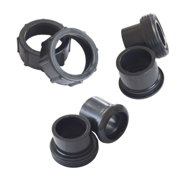 KIT DE UNON ( 4 BUJES + 2 TUERCAS)