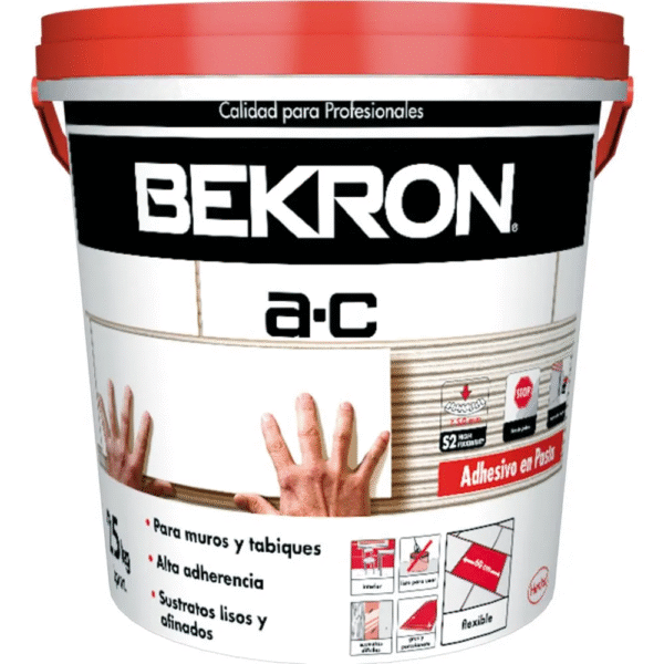 ADHESIVO PASTA AC BEKRON 25KG