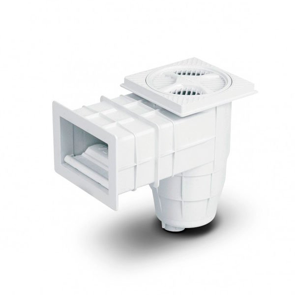 SKIMMER VULCANO P/HORMIGON STANDAR 20 X 44 CM TAPA Y TAPON COD.119000