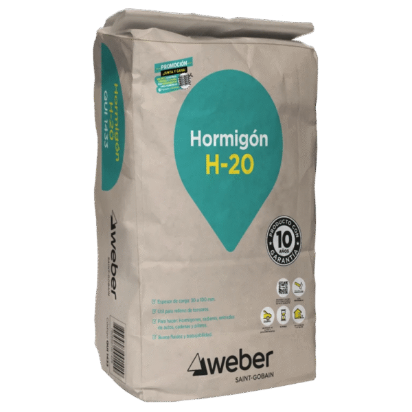 WEBER MORTERO DE HORMIGON H20