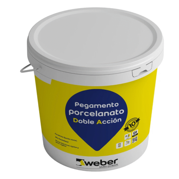 WEBER ADHESIVO PORCELANATO (DA) PASTA TINETA 25 KGS