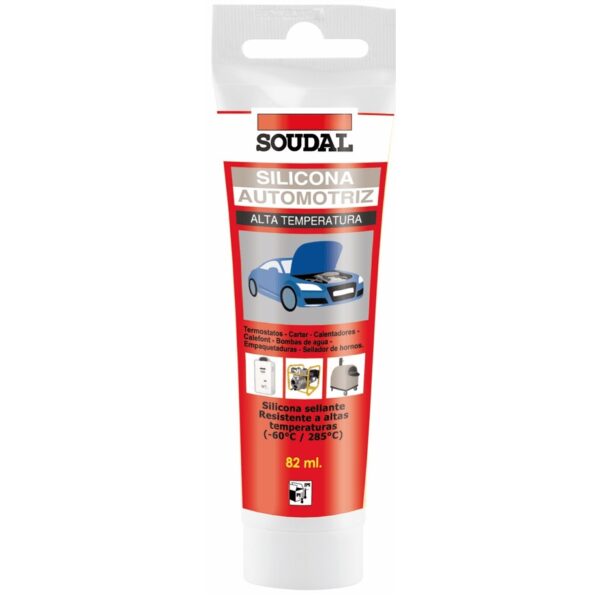 SILICONA ALTA TEMPERATURA ROJO 85GRS RTV (147301)