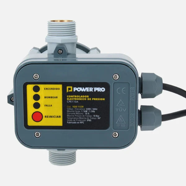 Controlador Electrónico de Presión 10A POWERPRO CPE110A