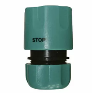 CONECTOR RAPIDO MANGUERA K312  3/4" C/STOP GREEN SEASON