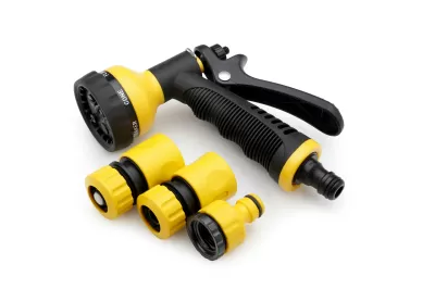 SET PISTOLA Y CONECTOR 5 POSICIONES + 3 CONECTORES GREEN SEASON  K826G