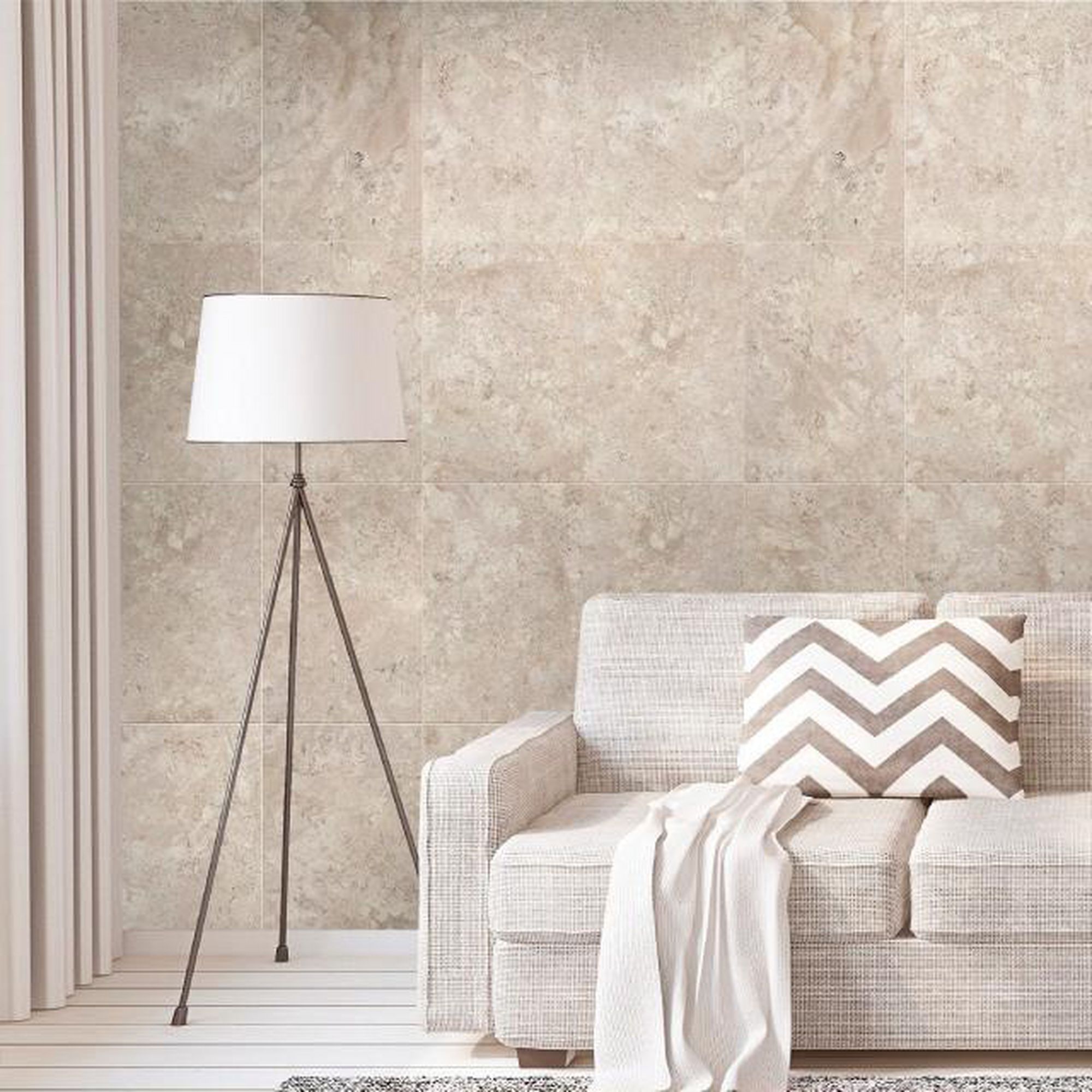 SIMPLISIMA PLACA MARMOL CENIA BEIGE 6MM 1.2 X 2.4 MT - Imagen 2