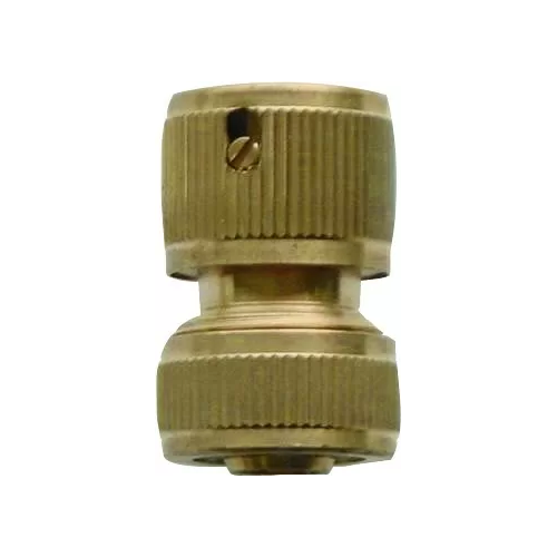 CONECTOR MANGUERA BRONCE GREEN SEASON KB312 1/2" C/STOP