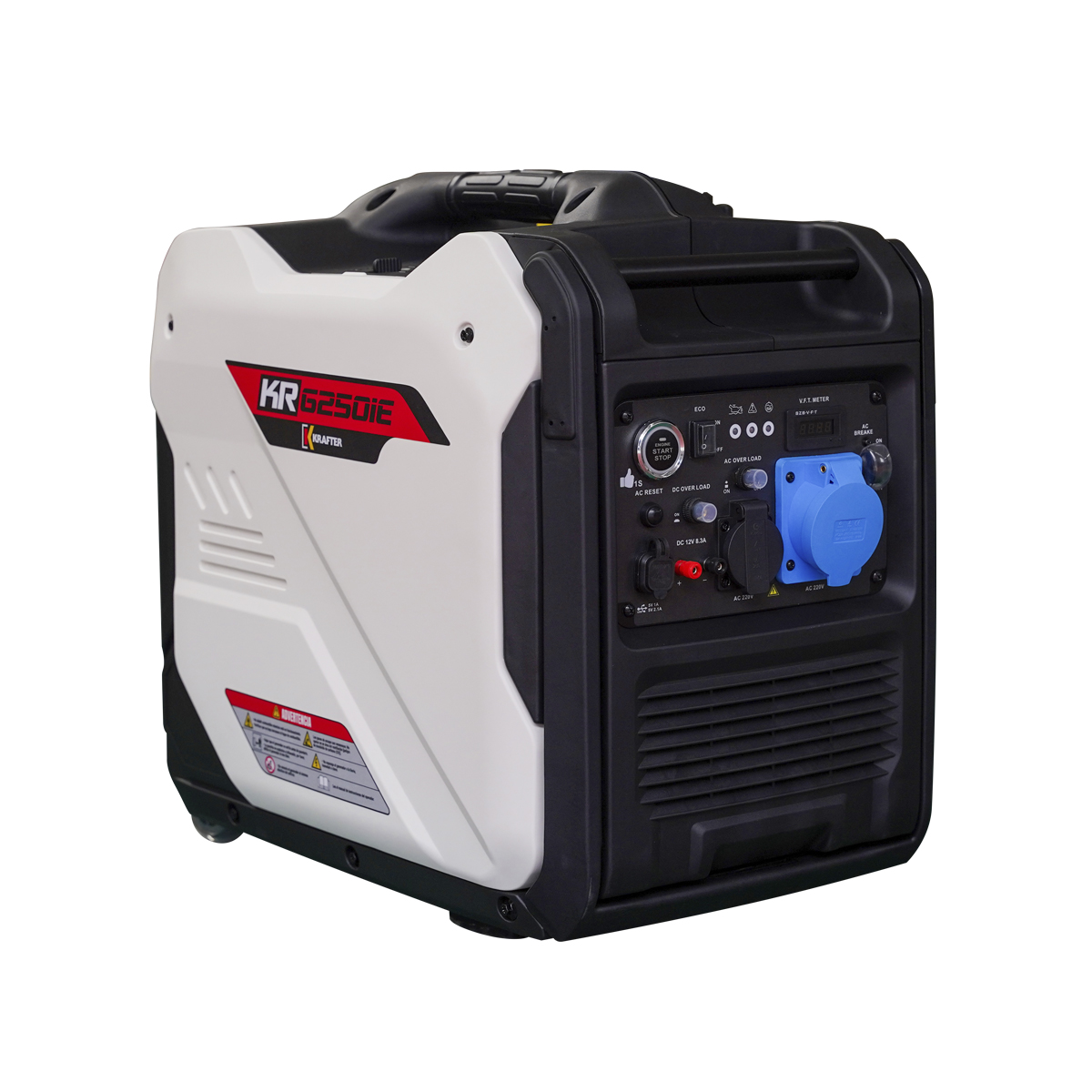 GENERADOR INVERTER KR6250IE 5.5KVA GASOLINA PARTIDA ELECTRICA - Imagen 2