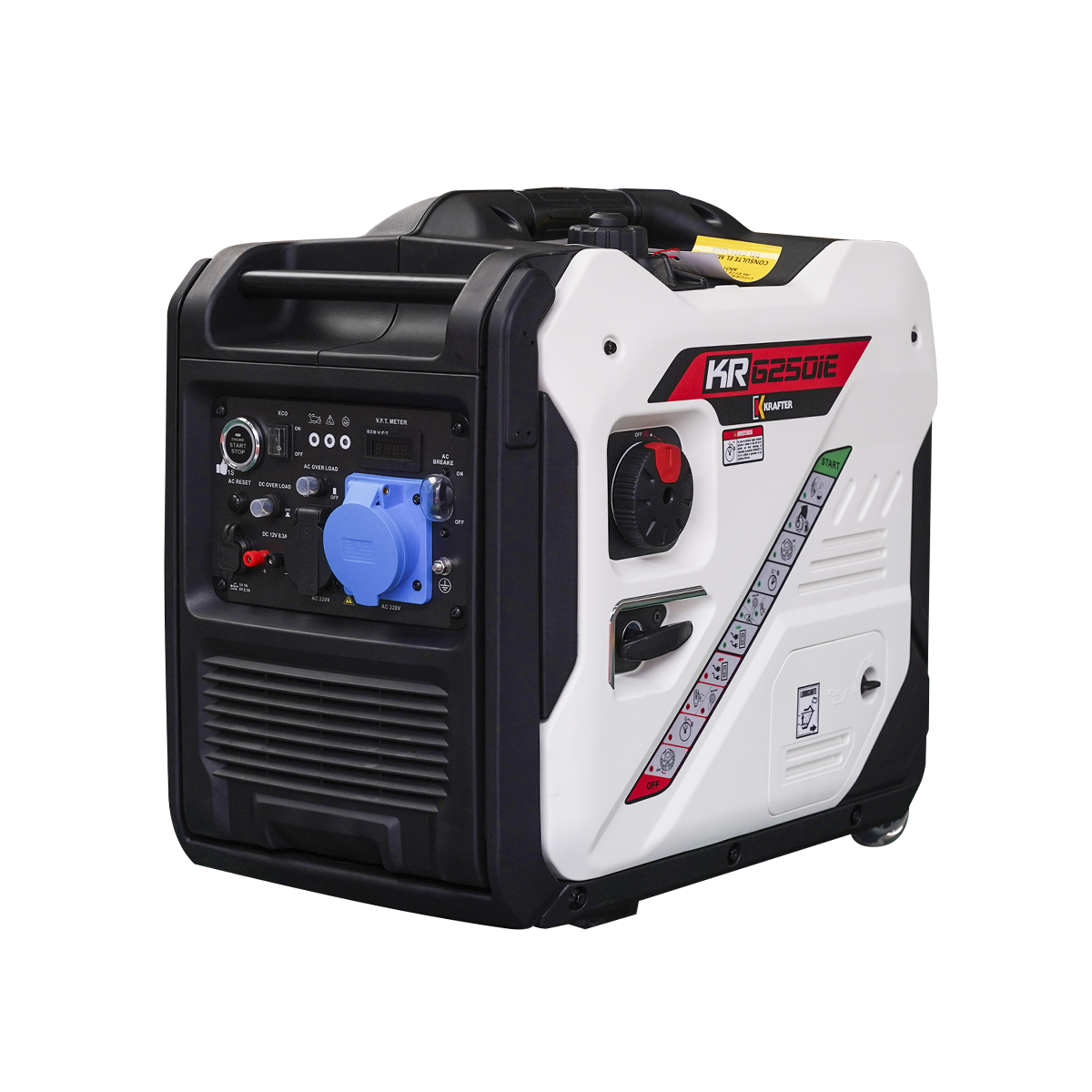 GENERADOR INVERTER KR6250IE 5.5KVA GASOLINA PARTIDA ELECTRICA