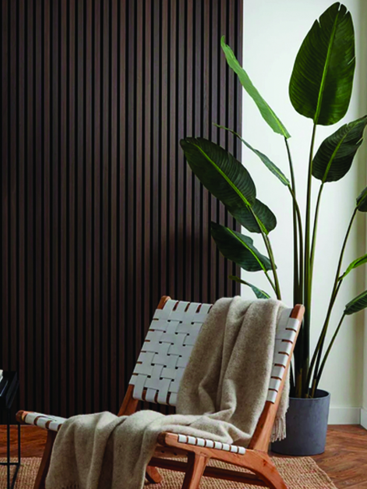 REVESTIMIENTO INTERIOR MADERA COMPUESTA - CHOCOLATE 16CMX2.4MT - Imagen 2