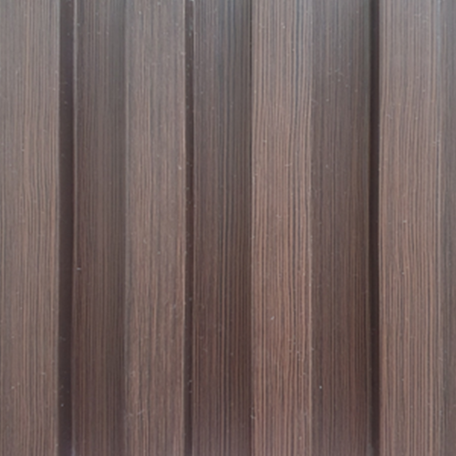 REVESTIMIENTO INTERIOR MADERA COMPUESTA - CHOCOLATE 16CMX2.4MT