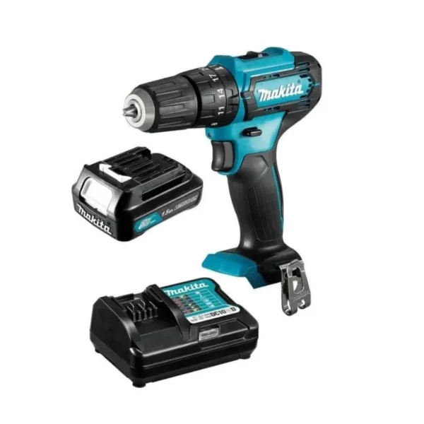 TALADRO PERCUTOR INALAMBRICO MAKITA 10MM (3/8") 12V MAX CXT BL1016X2