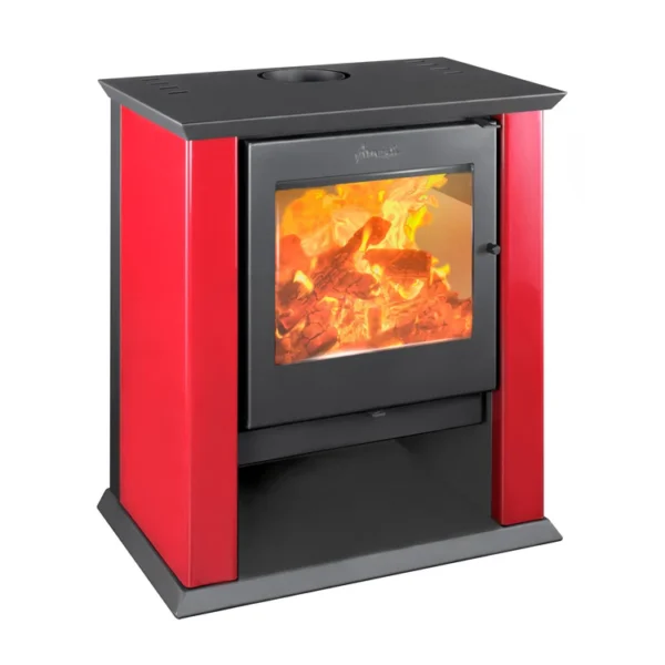 CALEFACTOR A LEÑA CLASSIC 500 ROJA