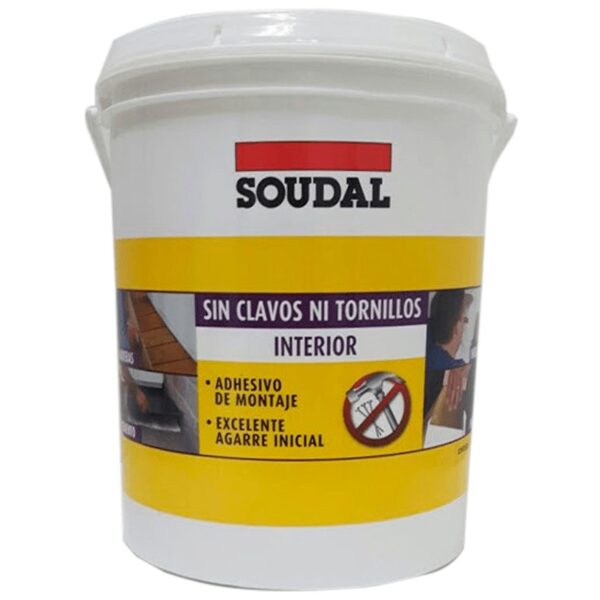 ADHESIVO MONTAJE SIN CLAVOS NI TORNILLOS 3.8KG