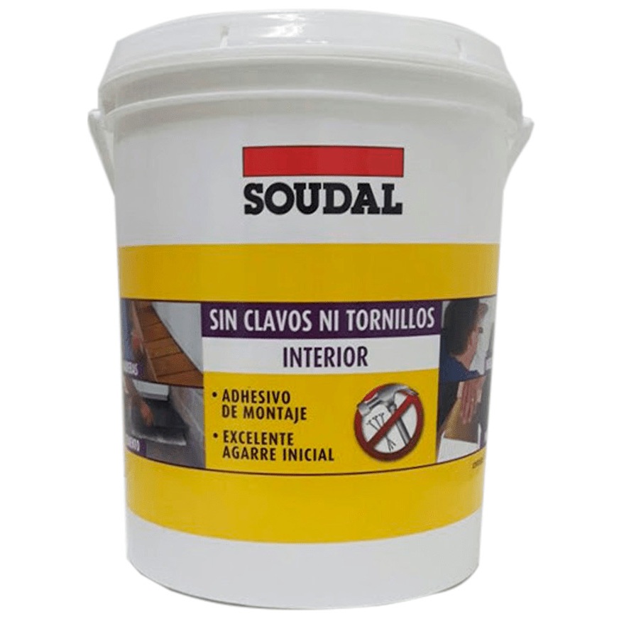 ADHESIVO MONTAJE SIN CLAVOS NI TORNILLOS 3.8KG