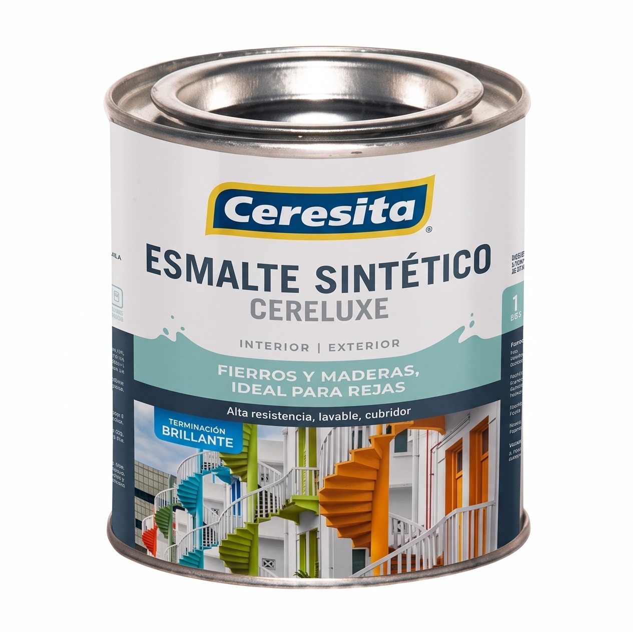 ESMALTE CERELUXE CERESITA GRIS PERLA 1/16 GL