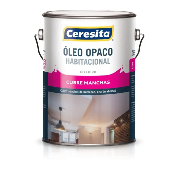 OLEO OPACO HABITACIONAL  CERESITA BASE BLANCA 1GL