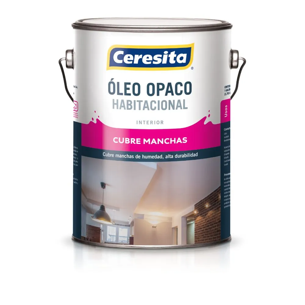 OLEO OPACO HABITACIONAL CERESITA BASE MEDIA 1GL