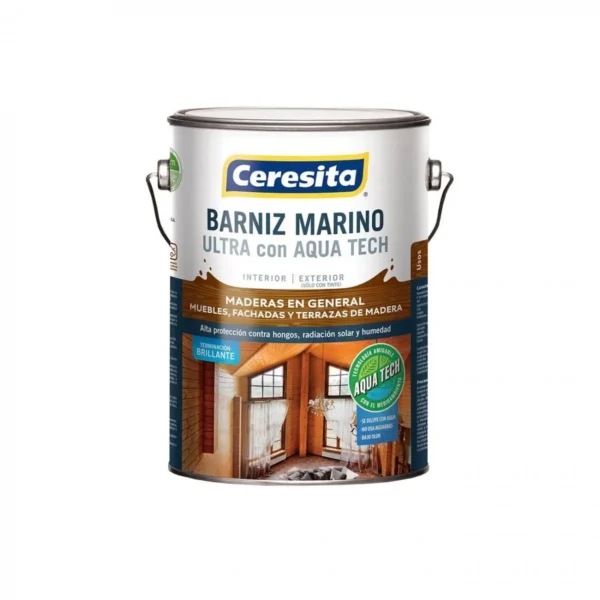 BARNIZ MARINO CERESITA ULTRA NATURAL /BASE 1GL