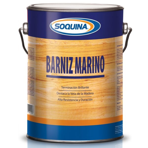 BARNIZ MARINO SOQUINA BRILLANTE NATURAL 1GL