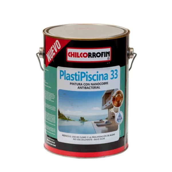 PLASTIPISCINA 33 ( PART DE COBRE ) B/AGUA AZUL TAHITI 1GL