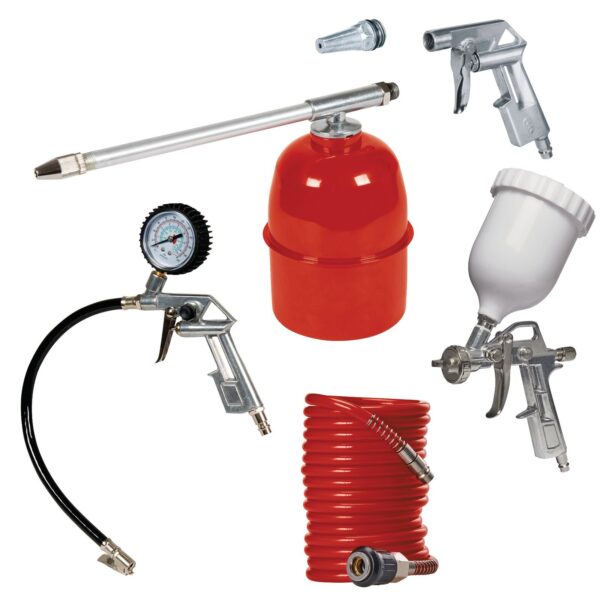 KIT ACCESORIOS P/COMPRESOR 5 PIEZAS