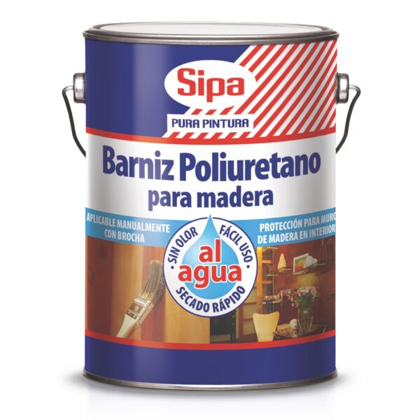 BARNIZ POLIURETANO AL AGUA INCOLORO 3LT
