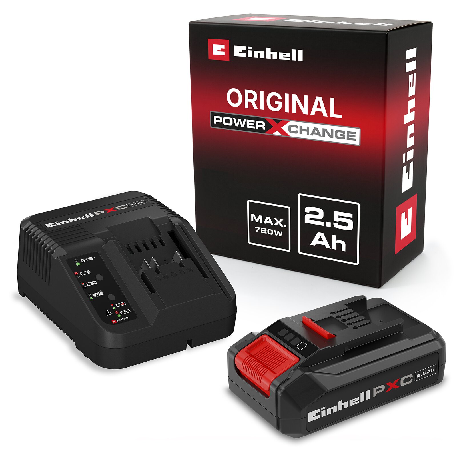 STARTER KIT CARGADOR C/BATERIA 2.5AH