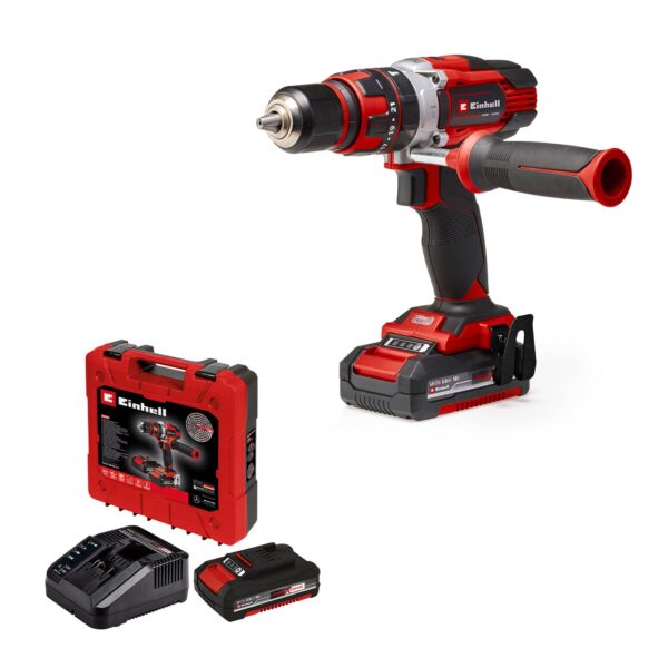TALADRO INALAMBRICO 18V TE-CD 18/48 LI-I 2X2.0AH + LI-ION 48 NM 13MM TE-CD18/48 LI-I 2X2.0AH +
